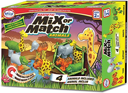 Popular Playthings Magnetic Mix or Match Animals