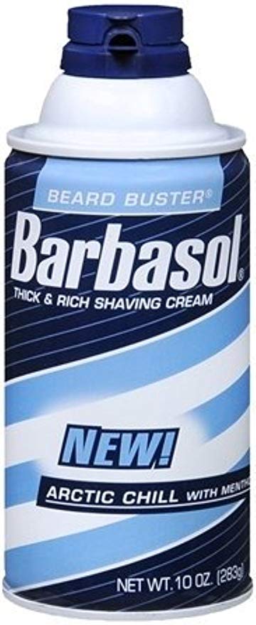 Barbasol Shaving Cream Arctic Chill 10 oz (Pack of 2)