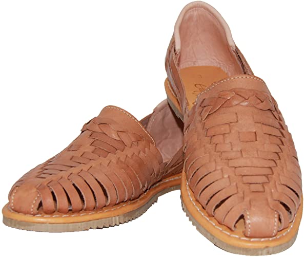 The Western Shops Women's Leather Sandals, Women's Huarache Sandals, Mexican Leather Sandals