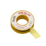 LA-CO Slic-Tite PTFE Gas Line Pipe Thread Tape Premium Grade -450 to 550 Degree F Temperature 260 Length 12 Width 4 mil Thickness Yellow