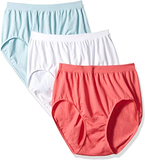 Bali Women's Comfort Revolution Microfiber Brief 3-Pack