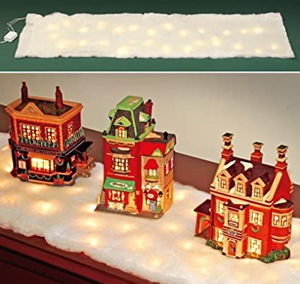 Kovot LED Snow Holiday Decor (Snow Table Runner)