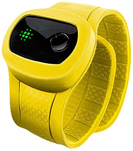 X-Doria KidFit Activity and Sleep Tracker for Kids, Wristband Health and Fitness Tracker (Yellow)