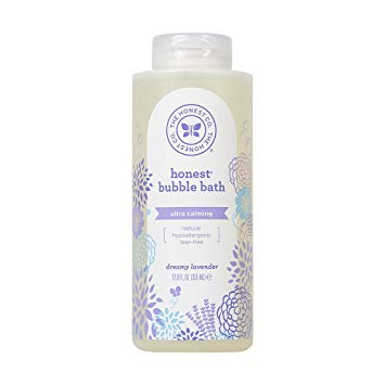 The Honest Company Ultra Dreamy Calming Lavender Bubble Bath with Naturally Derived Botanicals, Lavender, 12 Fluid Ounce