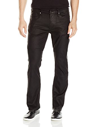 GUESS Men's Slim Straight Coated Mechanical Wash