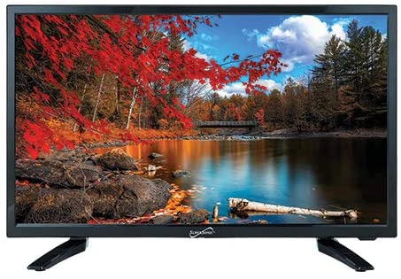 SuperSonic SC-1912H LED Widescreen HDTV 19", Built-in DVD Player with HDMI, USB, SD & AC/DC Input: DVD/CD/CDR High Resolution and Digital Noise Reduction | HDMI Cable Included