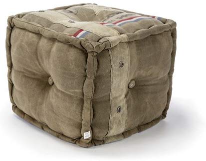 The Barrel Shack The Nixon - Handmade Pouf from