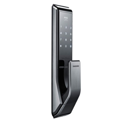 Samsung New Concept in Digital Door Lock SHS-P717LMK/EN Push Pull, Two Way Latch Mortise ENGLISH VERSION