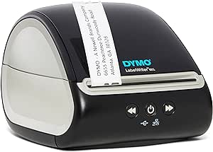 DYMO LabelWriter 5XL Label Printer, Automatic Label Recognition, Prints Extra-Wide Shipping Labels (UPS, FedEx, Canada Post) from Amazon, eBay, Etsy, Poshmark, and More, Perfect for eCommerce Sellers