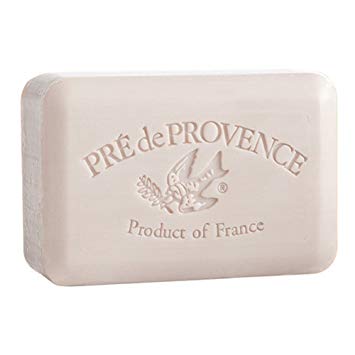 Pre de Provence Artisanal French Soap Bar Enriched with Shea Butter, Quad-Milled For A Smooth & Rich Lather (250 grams) - Amande