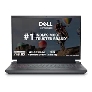 Dell G15 5530 Gaming Laptop, 13th Gen Intel i5-13450HX/16GB/1TB SSD/NVIDIA RTX 3050, 6 GB GDDR6/15.6" (39.62cm) FHD 120Hz 250 nits/Backlit KB RGB/Dark Shadow Grey/Win 11 MSO'21/15 Month McAfee/2.65kg