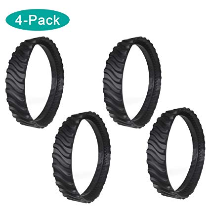 AR-PRO (4 Pack) R0526100 Exact Track Replacement for Baracuda MX8/MX6 In-Ground Pool Cleaner/Made of Premium, Heavy Duty Rubber
