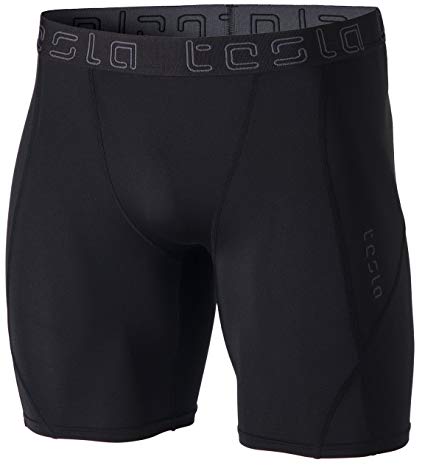 Tesla Men's Compression Shorts Baselayer Cool Dry Sports Tights MUS17/S17