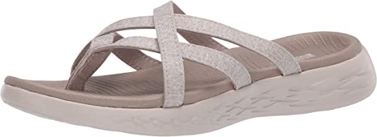 Skechers Women's On-The-go 600 Dainty Flat Sandal