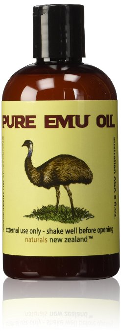 Emu Oil Pure Premium Golden Powerful Skin and Hair Moisturizer - 8 fl.oz.