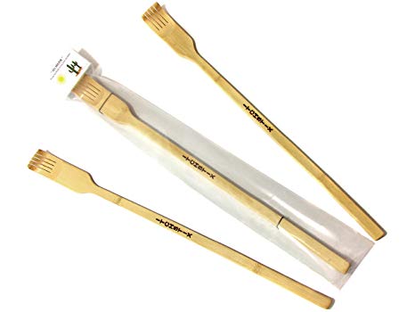 Back Scratcher Itchstix Bamboo 20" Long 1 Pack of 2