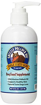 Grizzly Pollock Oil Supplement for Dogs