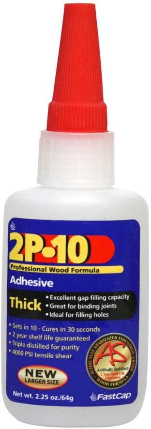 FastCap 2P-10 System Thick Adhesive Refill 63 ml Size, Multicolour