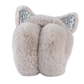 Surblue Unisex Winter Warm Cat Dog Wool Earmuffs