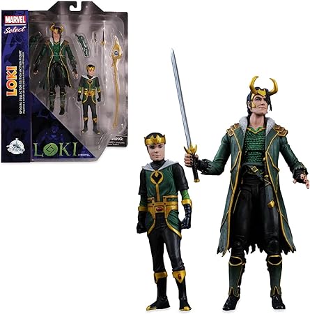 Parks Loki Special Collector Edition Action Figure Set Marvel Select by Diamond Multicolor
