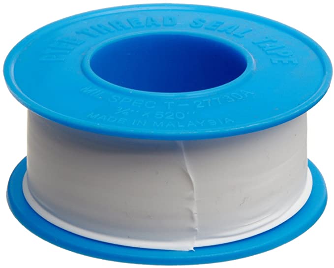 TTB75 PTFE Industrial Sealant Tape, -212 to 500 Degree F Temperature Range, 3.5mil Thick, 520" Length, 3/4" Width, White - New