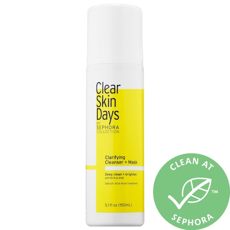 Clear Skin Days by Sephora Collection Clarifying Cleanser + Mask