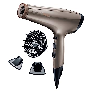 Remington Hair Dryer with 2200 W Power from Keratin Protect - Channel AC 8002, Pack of1