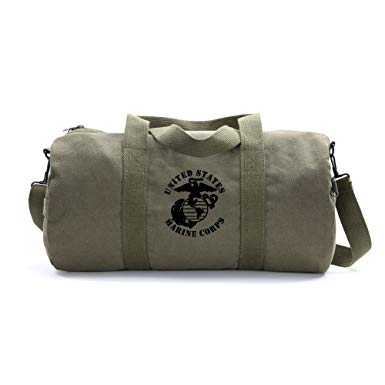 United States Marine Corps Army Sport Heavyweight Canvas Duffel Bag
