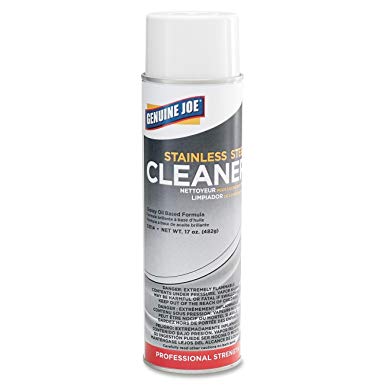 Genuine Joe GJO02114 Stainless Steel Cleaner and Polish, 15oz