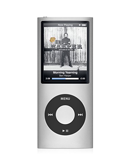 Apple iPod nano 16 GB Silver (4th Generation)   (Discontinued by Manufacturer)