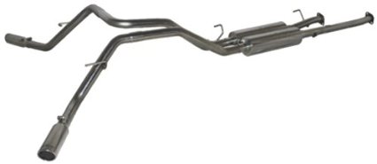 MBRP S5316409 T409-Stainless Steel Dual Split Side Cat Back Exhaust System