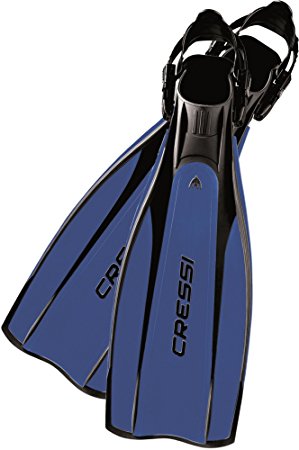 Cressi PRO LIGHT, Open Heel Scuba Diving Fins - Made in Italy - Cressi: Italian Quality Since 1946