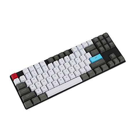 Customized Top Printed 87 104 ANSI Keyset OEM Profile Thick PBT Keycap set For Cherry MX Switches Mechanical Gaming Keyboard