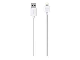 Belkin Apple Certified MIXIT Lightning to USB Cable, 9.8 Feet / 3 Meters (White)