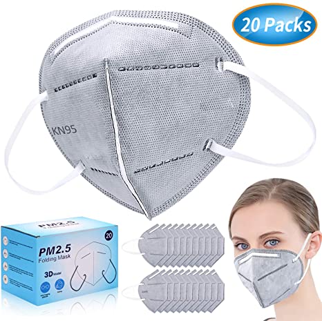ProCIV N95 Particulate Respirator w/Metal Nosepiece 20 Pack Face Safety F-L-U Mask