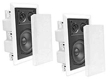 Pyle-Home Pdiw87 8-Inch Two-Way In-Wall Enclosed Speaker System with Directional Tweeter