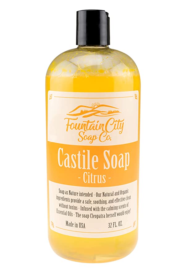 Fountain City Soap Co - Castile Soap - Citrus - 32 Ounces