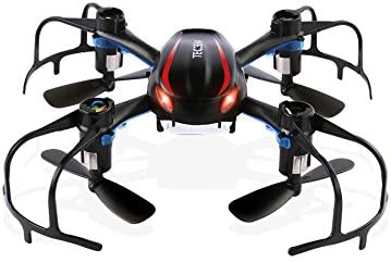 TEC.BEAN X902 Spider Mini RC Quadcopter Drone with 3D Flip 2.4Ghz 6-Axis Gyro for Beginner, Black