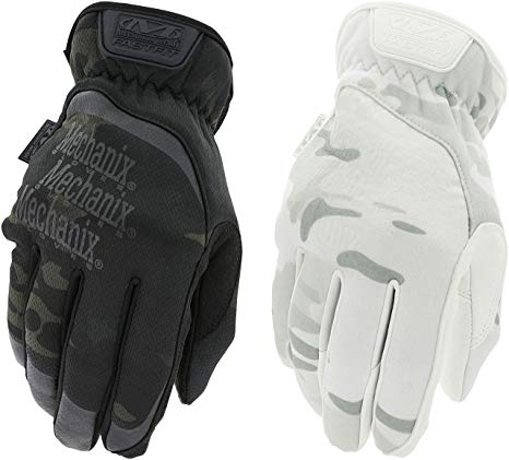 Mechanix Wear - MultiCam 2-Pack Work Gloves (Large, Black/White)