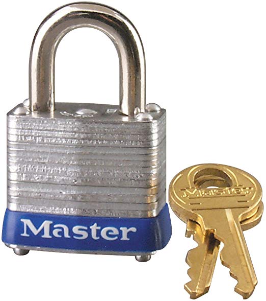 Master Lock 7KA P307#7 Laminated Padlock, 1-1/8"