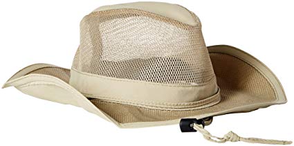 Dorfman Pacific Men's 1 Piece Suplex Pinch Front Safari Hat