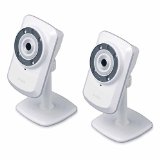 2 Pack D-Link DCS-932L Wireless DayNight Cloud Network Camera w Remote Viewing
