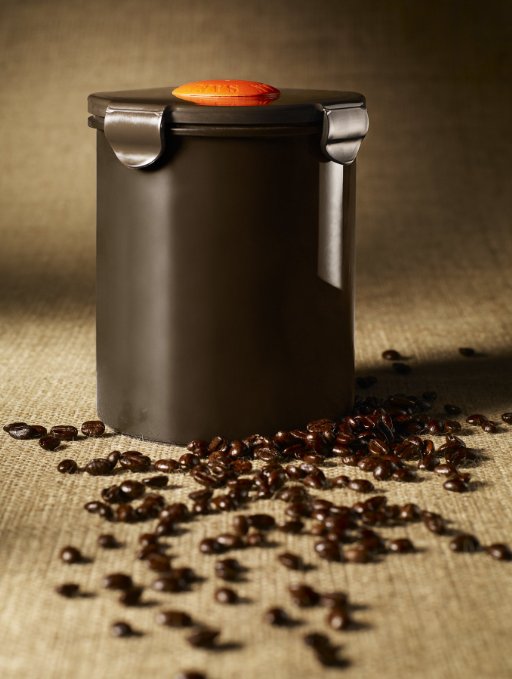 BeanSafe Coffee Storage Solutions in BPA-Free Polypropylene-Black