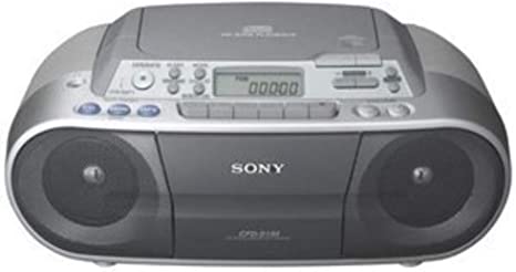 Sony CFDS01 CD Radio Cassette Recorder - Silver