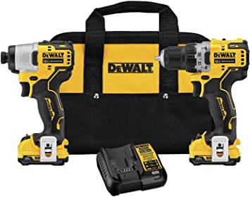 DEWALT DCK221F2 XTREME 12V MAX Brushless Cordless Drill & Impact Driver Kit