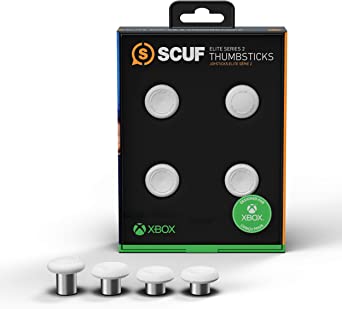Scuf Gaming SCUF Elite Series 2 Performance Thumbsticks for Xbox Elite Series 2- White - Xbox