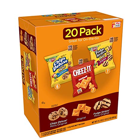 Keebler, Cookies and Crackers, Variety Pack, 21.2 oz (20 Count)