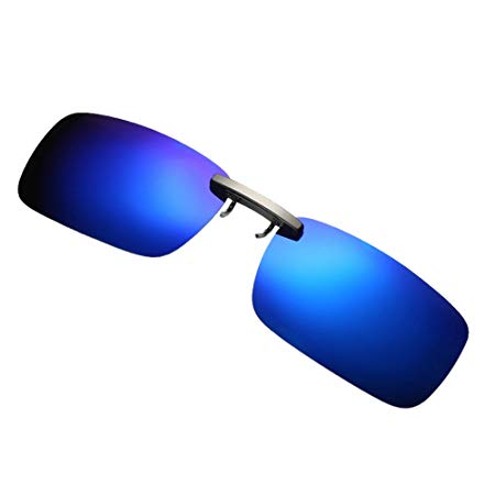 OUBAO Sunglasses Detachable Night Vision Lens Driving Metal Polarized Clip On Glasses Sun Blinkers Classic Sun Glasses UV400 Glasses Eye Glasses Sun Glasses Style Goggles Eyewear Protection Eye Wear