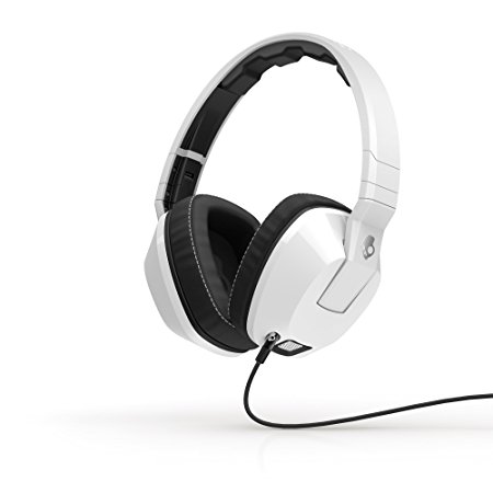 Skullcandy Crusher Over-Ear Audio Headphones with Mic - White