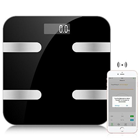 Qingta Bluetooth Smart Fat Scale BMI Smart WiFi ScaleMonitor Body weight, Body fat